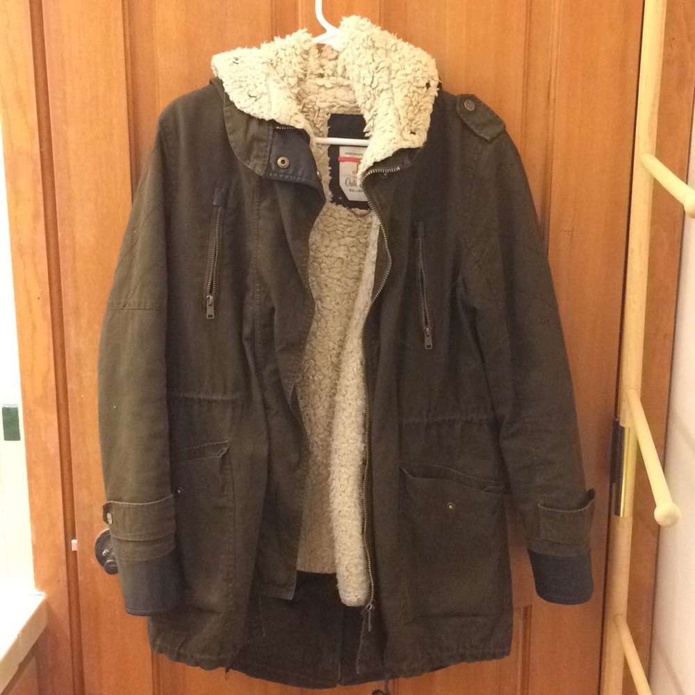 Kaki Double Season Coat